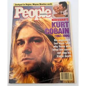 People Magazine April 25, 1994 Death Of Kurt Cobain Nirvana Grunge Seattle